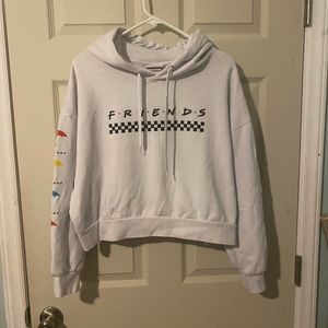 Cropped Friends Hoodie